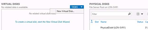 create a virtual disk