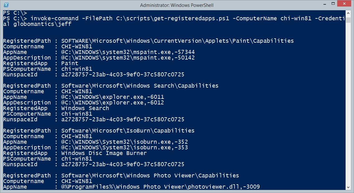 Use PowerShell Invoke-Command to run scripts on remote computers